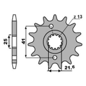 SPROCKETS PBR FRONT 438-14