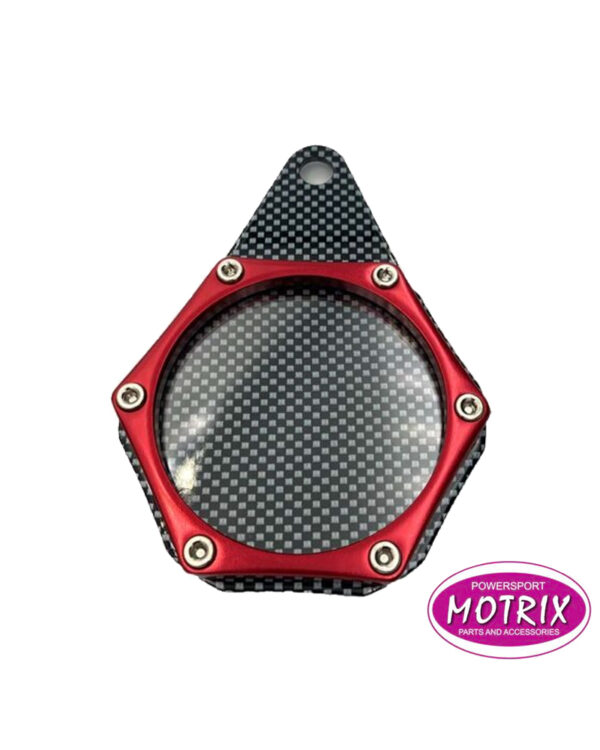 99-DH710-red. LICENCE DISC HOLDER MOTRIX RED