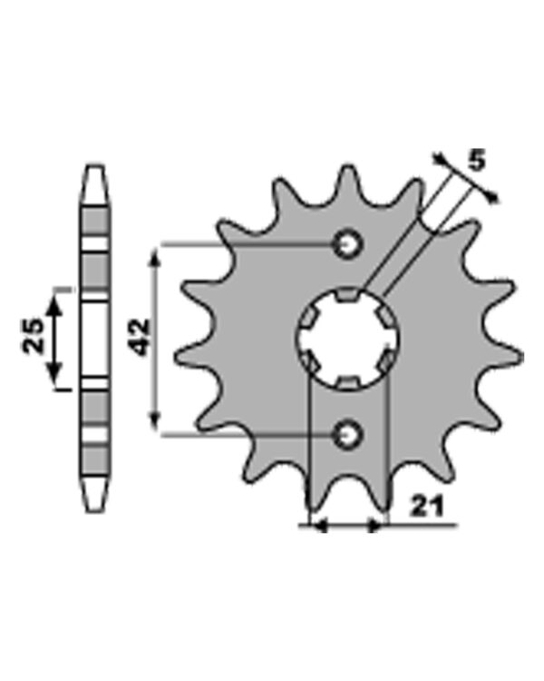 572. PBR Front Sprocket 572-15