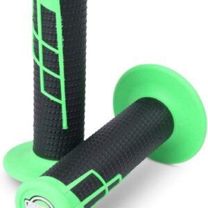 GRIP P/TAPER CLAMP ON WAFFLE NEON GREEN/BLACK