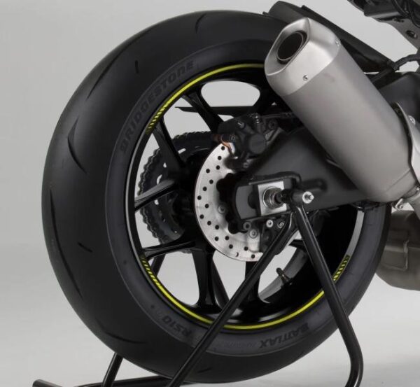 RIM DECAL KIT PUIG FLUO YELLOW 8PCS