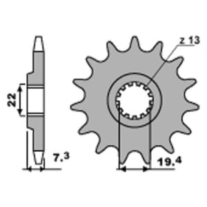 SPROCKETS PBR FRONT 434-15