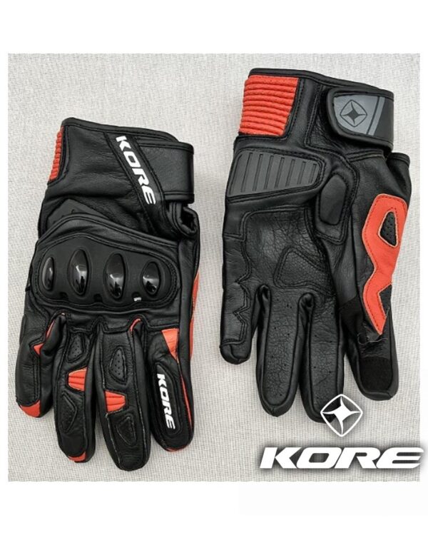 Kore Blast Shorty Gloves - Black/Fluo Orange