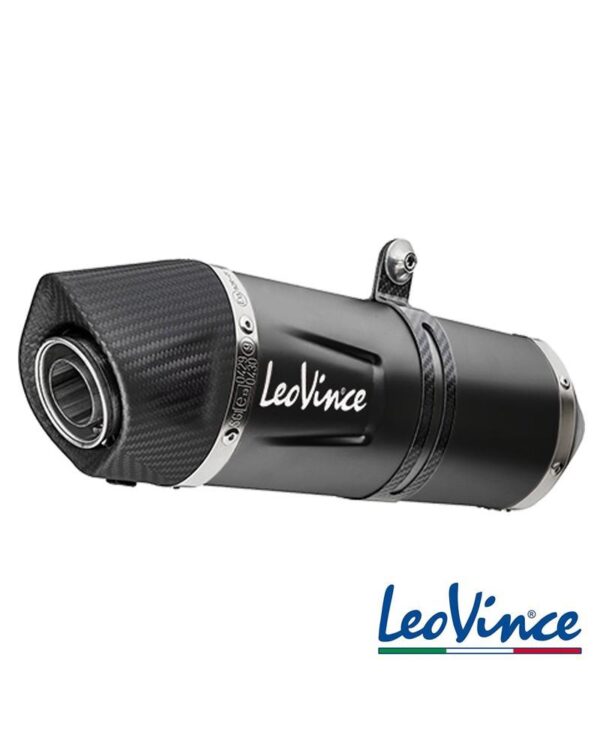 Leo Vince LV1 Evo Stainless Black Edition Slip-On - Honda CRF1100