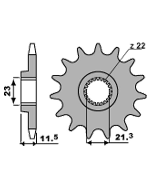 SPROCKETS PBR FRONT 2051-14