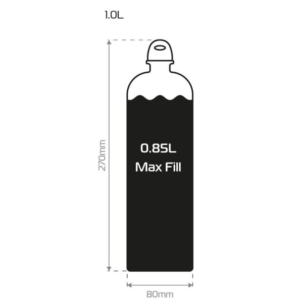 FUEL FLASK OXFORD 1LT - Image 2