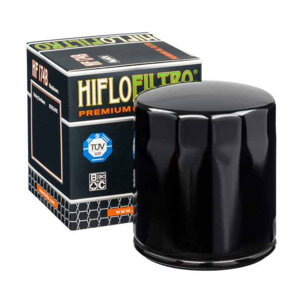 HiFlo HF174B Black Oil Filter