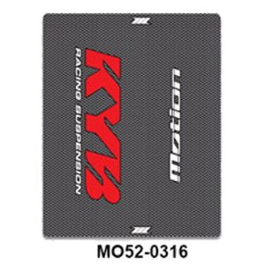 MO52-0316. MOTION Front Fork Sticker KYB - Carbon