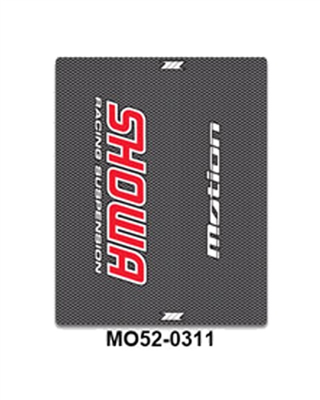 STICKER MOTION FRONT FORK SHOWA CARBON