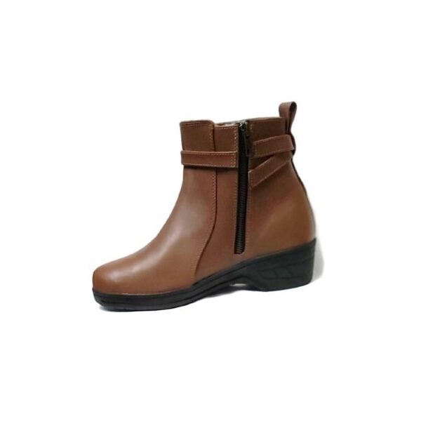 nexo-lh09-ankle-ladies-boot-brown (1). Nexo Lady Cafe Boots - Brown