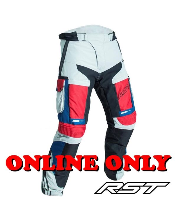 RST Pro Series Adventure 3 Pants - Red/Blue