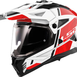 LS2 MX702 Pioneer 2 Hill - White/Red