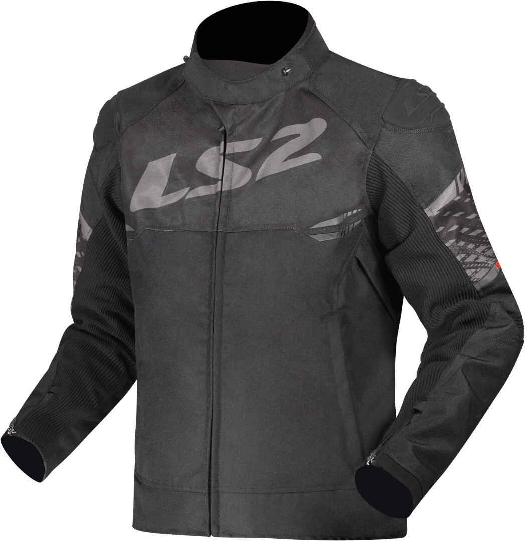 LS2 Apex Textile Jacket - Black/Grey