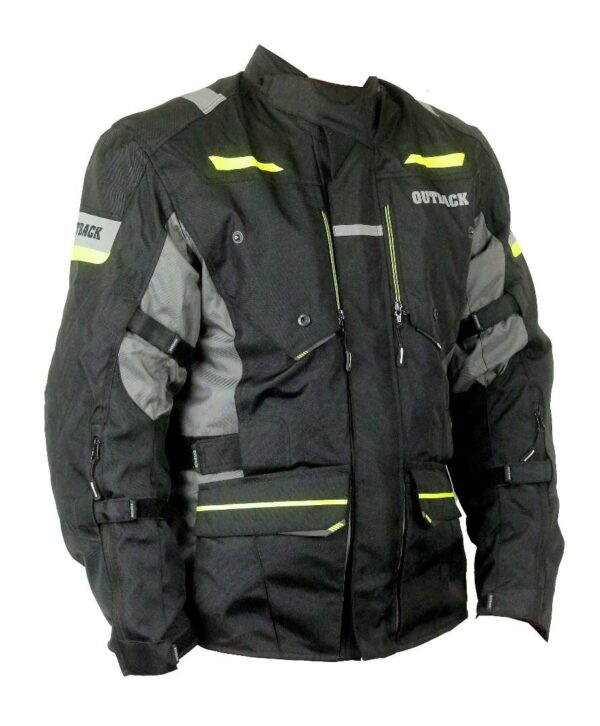 Outback 3 Jacket - Black/Grey/Fluo