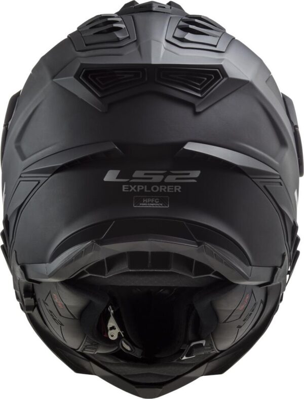 LS2 MX701 Explorer - Matt Black - Image 4