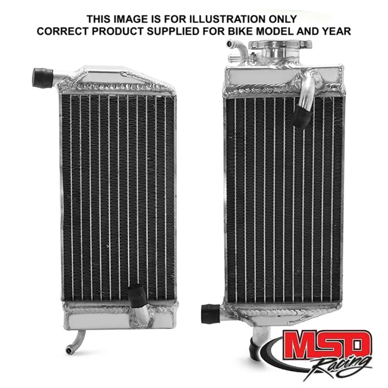 H2125E. Radiator Set - CR125R '90-'97