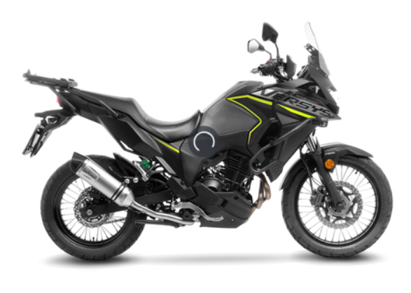 Leo Vince LV1 Evo Stainless Slip-On - Versys X300