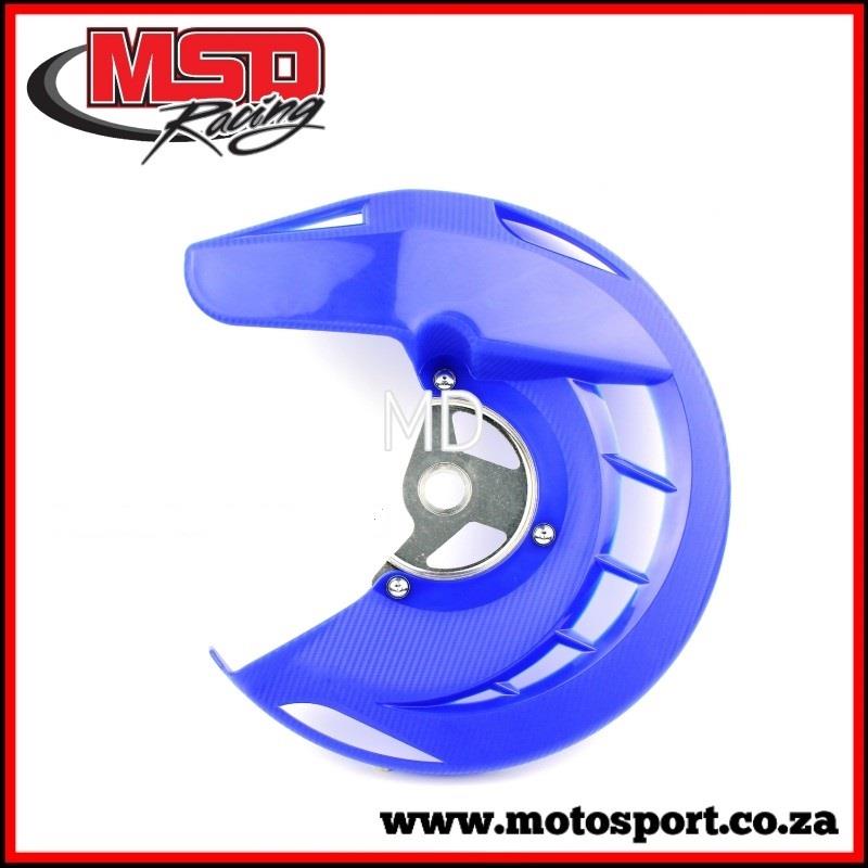 282-fdg07u. MSD Front Brake Disc Protector - Blue Husqvarna