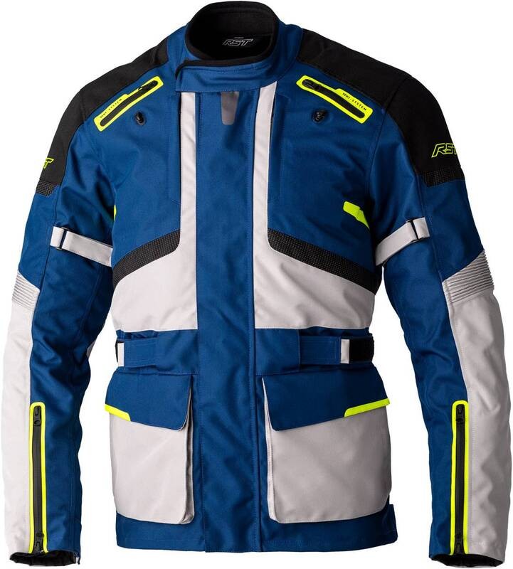 RST Endurance Jacket - Blue/Silver/Yellow