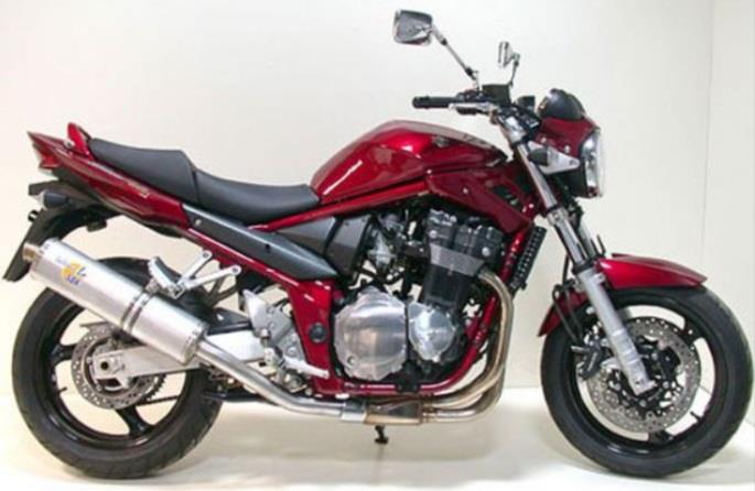 245-7676. Leo Vince SBK Titanium Slip-On - GSF1200 01-06