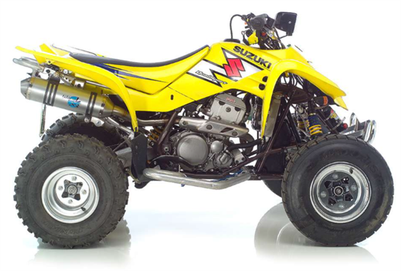 245-3914e. Leo Vince X3 Alloy Slip-On - LT-Z400 / KFX400 03-16