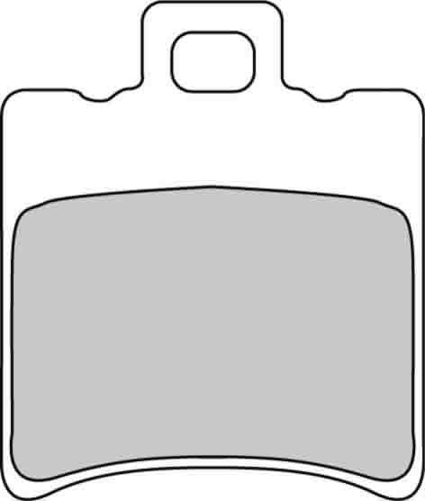 220-fdb680ag. FERODO Argento Brake Pad SFA193