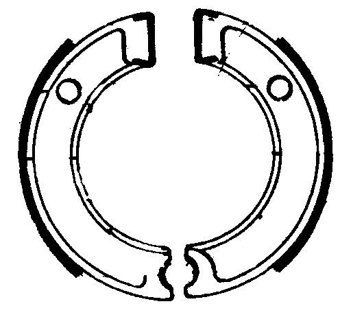 220-fsb730. FERODO Brake Shoe EBC501