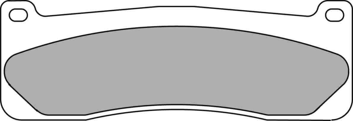 220-fdb2167cp21. FERODO Carbon Race Brake Pad FA263