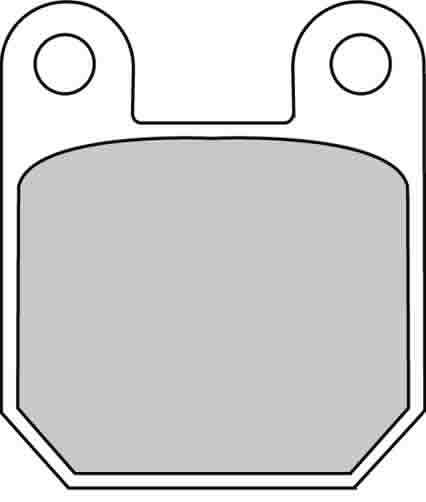 220-frp405ef. FERODO Ecofriction Brake Pad FA115