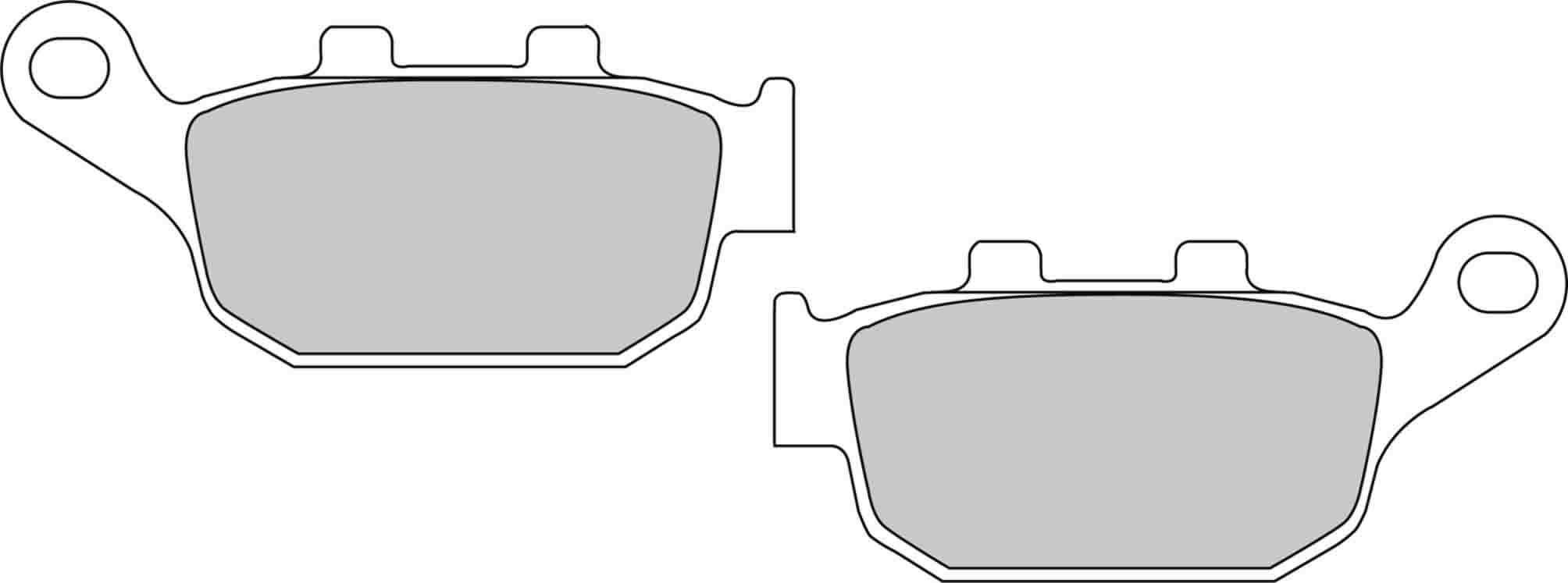 220-fdb2258ef. FERODO Ecofriction Brake Pad FA496