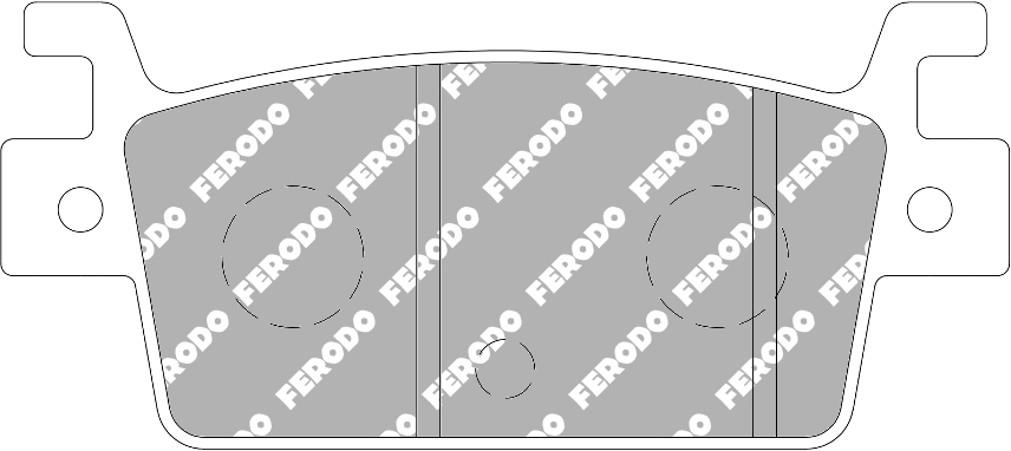 220-fdb2304ef. FERODO Ecofriction Brake Pad SFA719