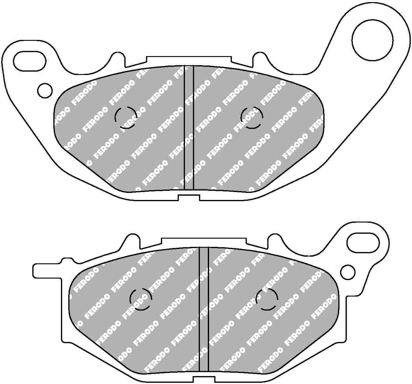 220-fdb2280ef. FERODO Ecofriction Brake Pad FA663