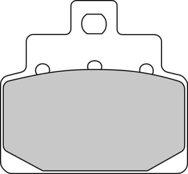 220-fdb2095s. FERODO Scooter Brake Pad FA301