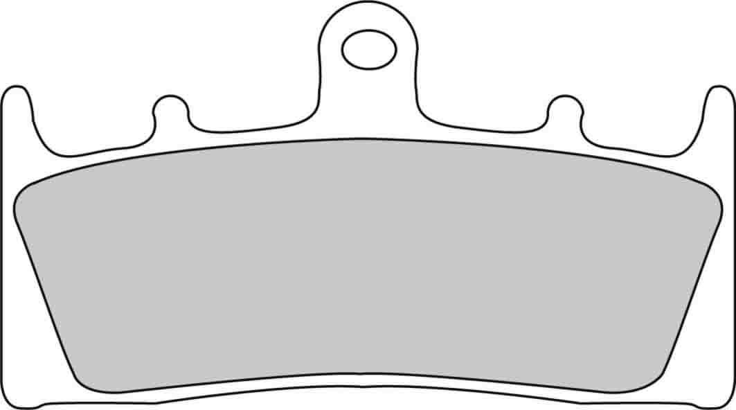 220-fdb873xr. FERODO Sinter Race Brake Pad FA188