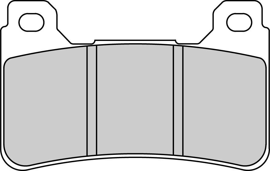220-fdb2205xrac. FERODO XRAC Race Brake Pad FA390