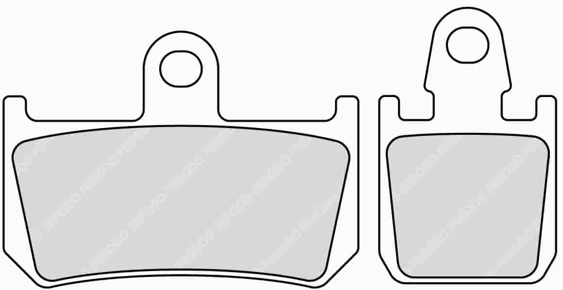 220-fdb2217xrac. FERODO XRAC Race Brake Pad FA442