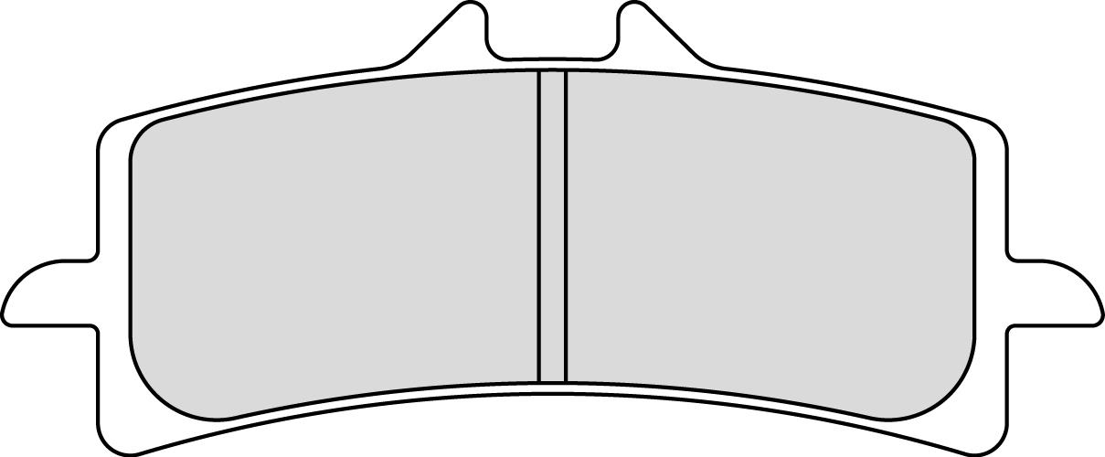 220-fdb2260xrac. FERODO XRAC Race Brake Pad FA447(8.6mm)/SBS841/SBS901