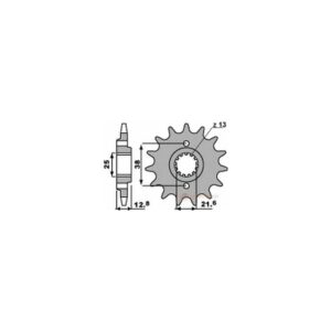 SPROCKETS PBR FRONT 511-15