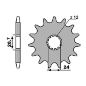SPROCKETS PBR FRONT 526-17