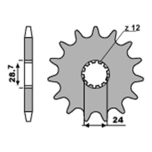 SPROCKETS PBR FRONT 526-18