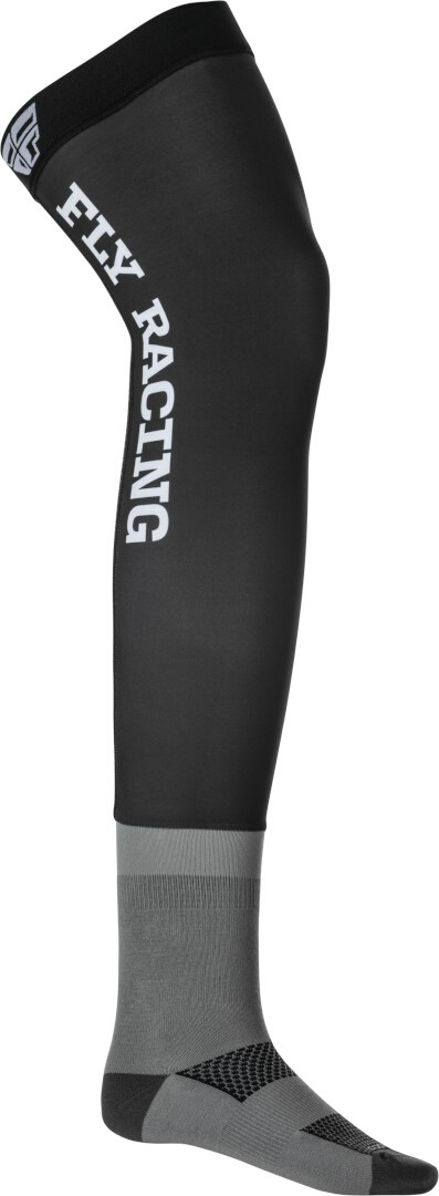 S350-0447A #1. FLY Knee Brace Socks - Black/Grey/White S/M
