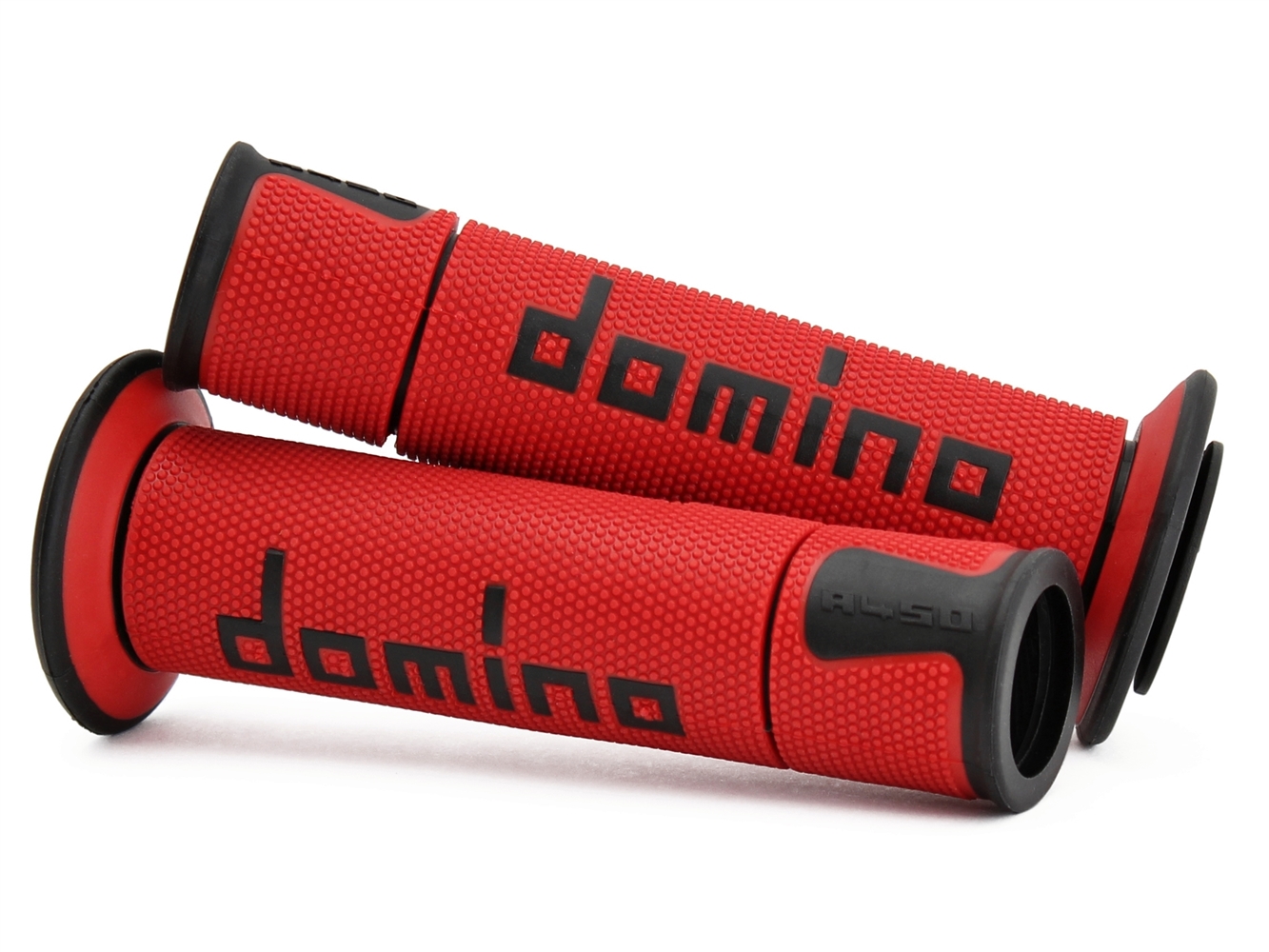a45041c4042b7-0(2). DOMINO A450 Racing Grips - Black/Red