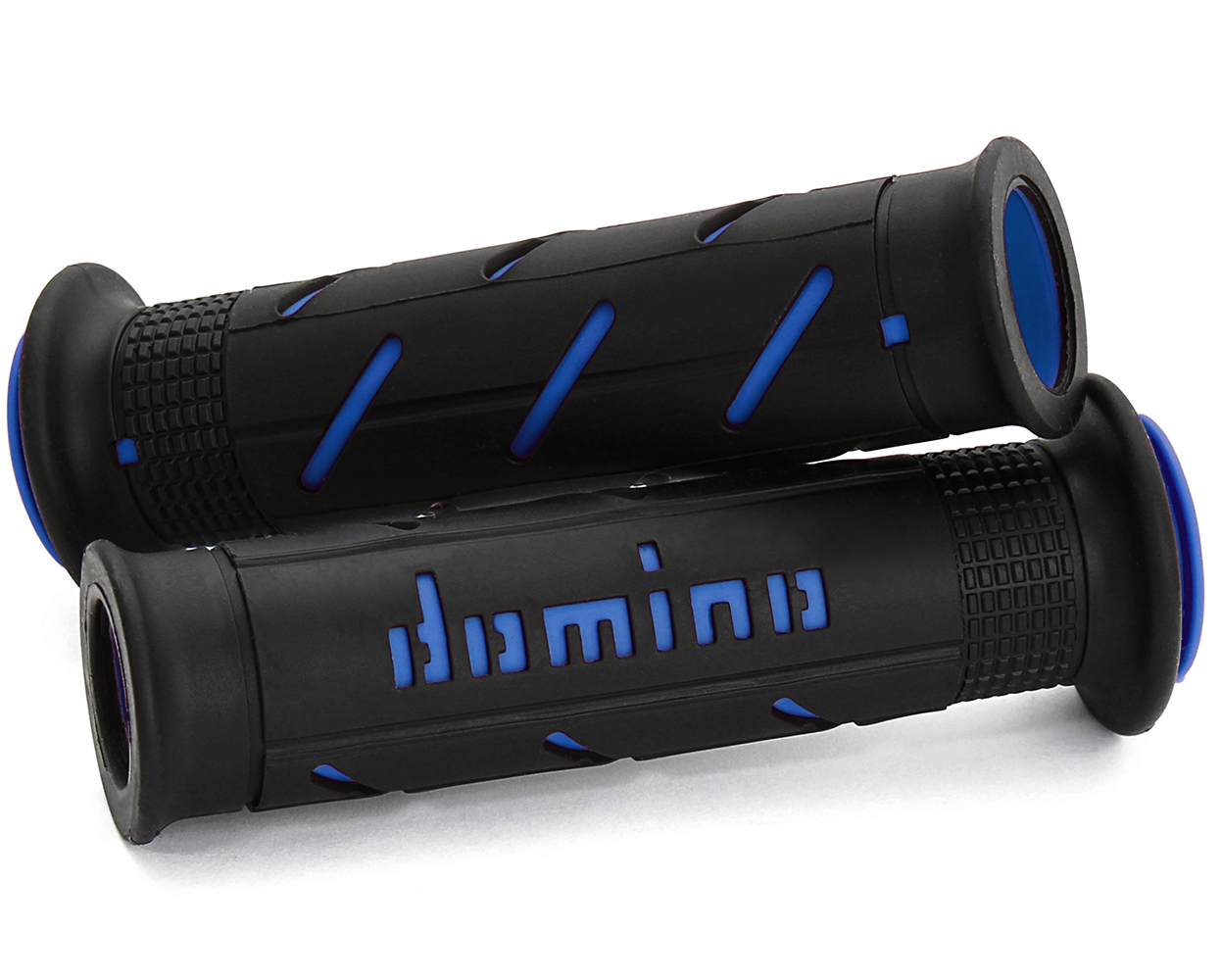 domino_a25041c4840c7-0. DOMINO XM2 Road Double Super Soft Grips - Black/Blue