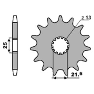 SPROCKETS PBR FRONT 566-14