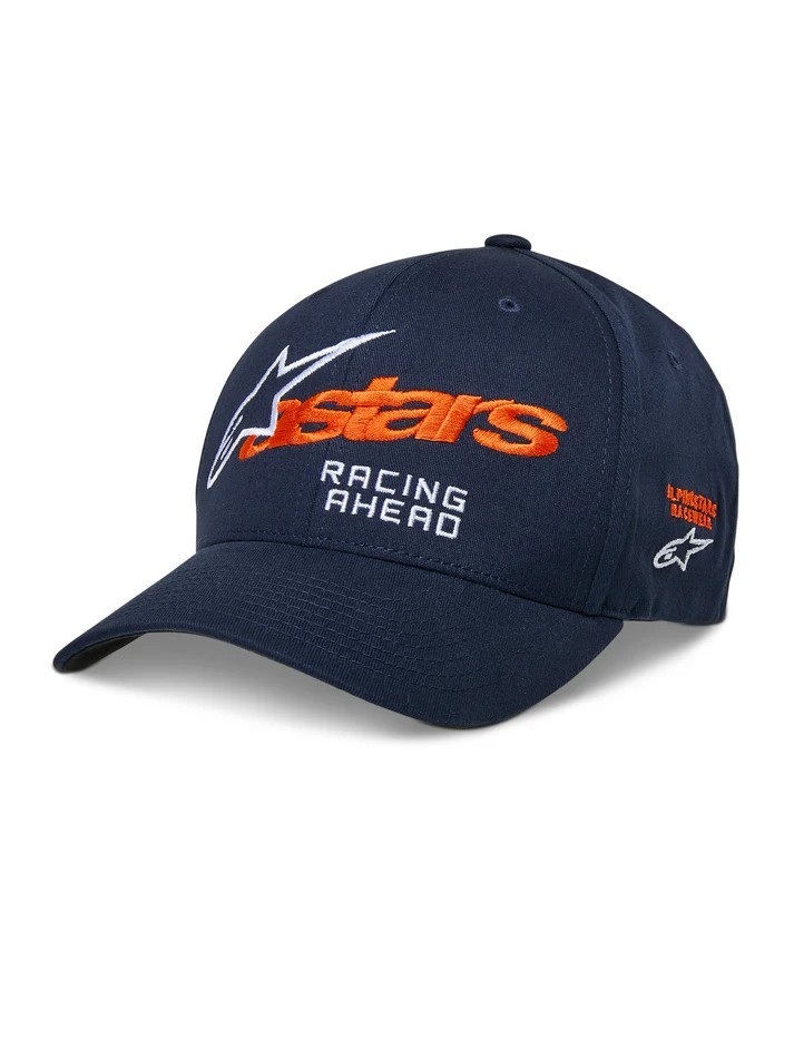 AS1235-81405/7032/LX #1. ALPINESTARS Entitled Cap - Navy/Orange L/XL