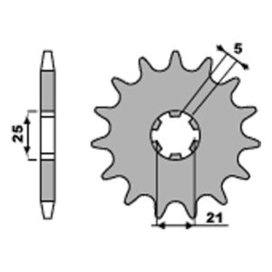 SPROCKETS PBR FRONT 569-15