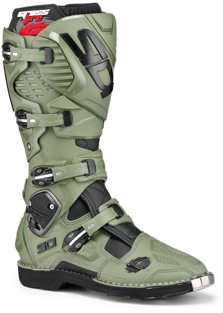 offr_xf3_armybk_01. SIDI Crossfire 3 Boots - Army/Black