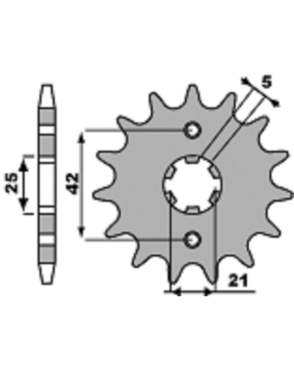 SPROCKETS PBR FRONT 572-16
