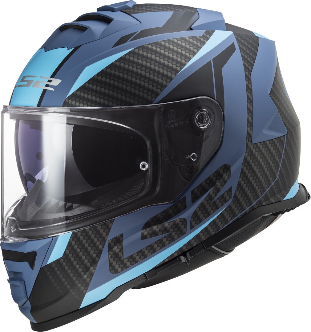 LS216800212200 #1. LS2 FF800 Storm 2 - Racer Matt Blue