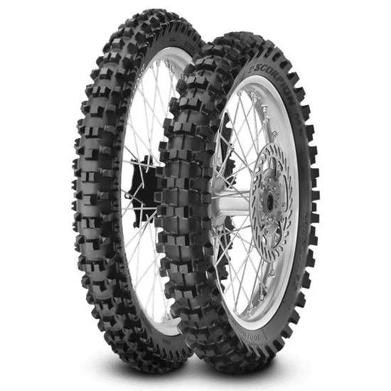 3556700 #1. PIRELLI 110/100-18 XC Mid/Soft R